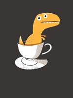 Tea Rex Fine Art Print