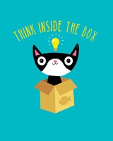 Think Outside The Box Fine Art Print