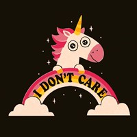 Unicorn Don't Care Fine Art Print