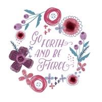 Fierce Girl I Fierce Fine Art Print