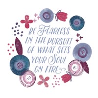 Fierce Girl IV Fearless Fine Art Print