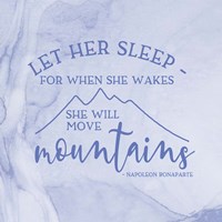 Girl Inspired- Move Mountains Fine Art Print