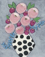 Floral Frolic I Fine Art Print