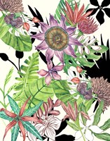 Floral Paradise I Framed Print