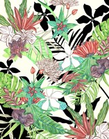 Floral Paradise II Framed Print