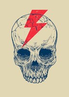 Skull Bolt Fine Art Print