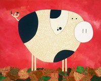 Pig Newton Fine Art Print