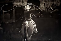 American Cowgirl Fine Art Print