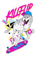 Kickflip Wolf Fine Art Print