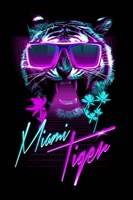 Miami Tiger Fine Art Print