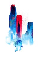 The Wolf of the City Fine Art Print