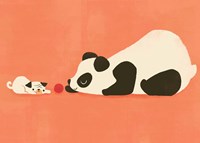 The Pug and the Panda Fine Art Print