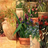 Flower Pots Left Fine Art Print