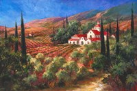 Tuscan Monastery Fine Art Print