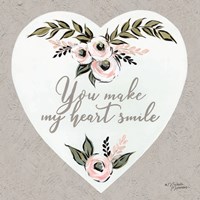 You Make My Heart Smile Fine Art Print