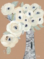 Blooming Birch Vase II Fine Art Print