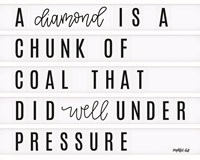 A Diamond Fine Art Print