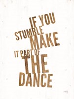 If You Stumble Fine Art Print