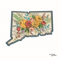 Floral Connecticut Fine Art Print