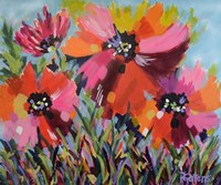 Red Poppy Field Fine Art Print