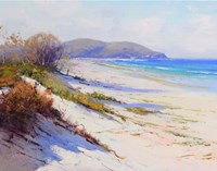 Port Stephans Beach Sands Fine Art Print