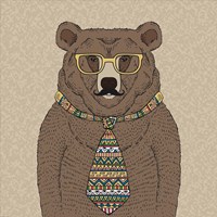 Bear-man Fine Art Print