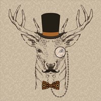 Deer-man 2 Fine Art Print