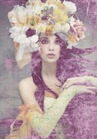 Flower Lady Fine Art Print