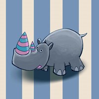 Rhino Framed Print