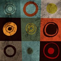 Tiles Circles Fine Art Print