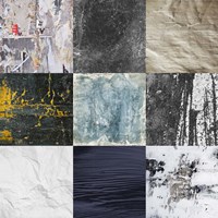 Tiles Decor Blue Notes 1 Fine Art Print