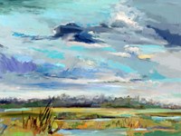 Marsh Skies Fine Art Print