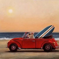 Beach Bound Fine Art Print