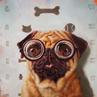 Canine Eye Exam Fine Art Print