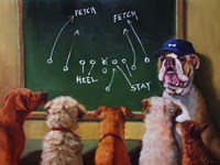 Game Plan Fine Art Print