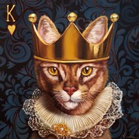 King of Hearts Fine Art Print