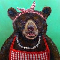 Mama Bear Fine Art Print