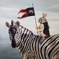 Striped Warrior Fine Art Print