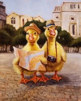 Tourists Fine Art Print