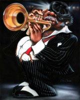 Jazzman Papa Joe Framed Print