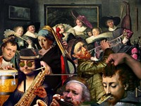 Dinner Music Fine Art Print