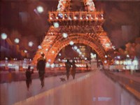 Paris at Night Fine Art Print