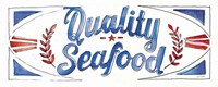 Seafood Shanty VIII Framed Print