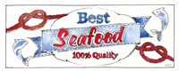 Seafood Shanty IX Framed Print