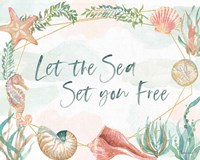 Watercolor Coast I v2 Fine Art Print