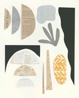 Mixed Shapes III Framed Print