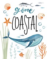 Whale Tale I Gone Coastal Fine Art Print