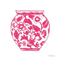 Chinoiserie I Pink Fine Art Print