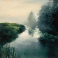 Twilight Fog Neutral Fine Art Print