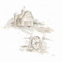 Farm Friends XV Neutral Fine Art Print